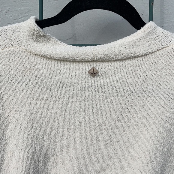 Fuzzy Cream Soft Sweater - Picture 3 of 4